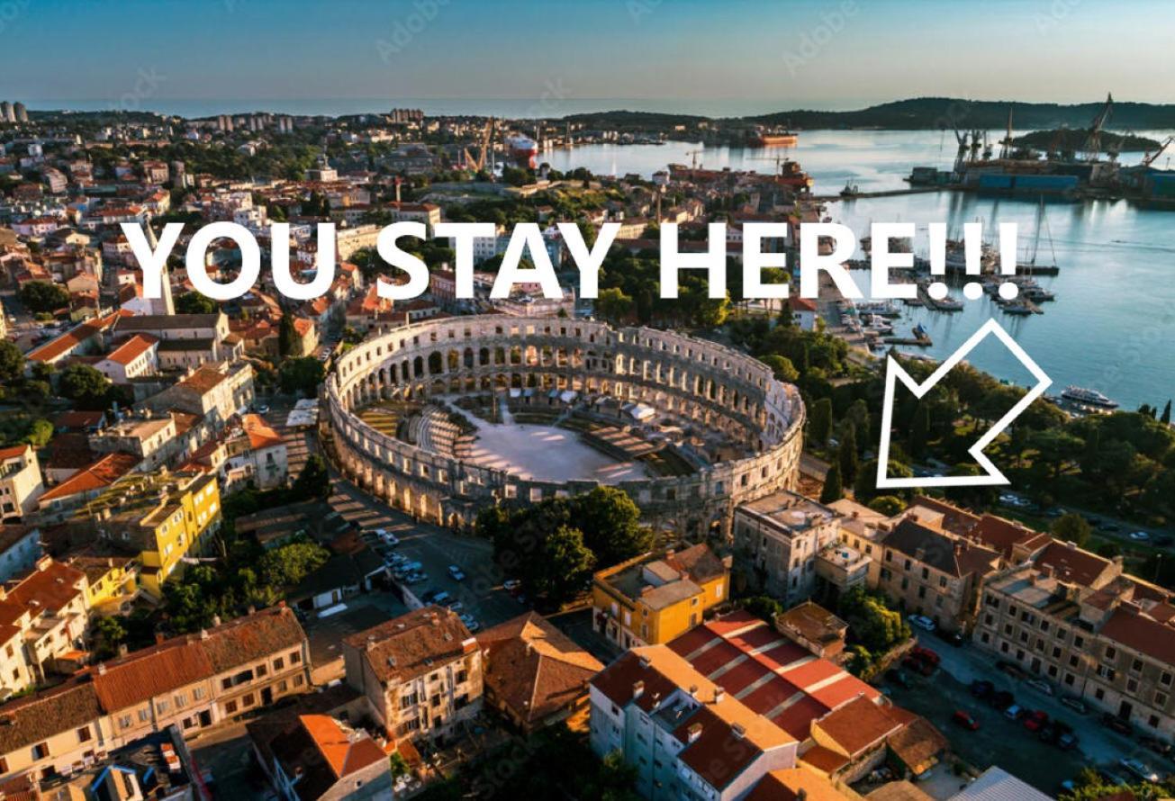 G1 Pula Center Colosseum Apartment Buitenkant foto
